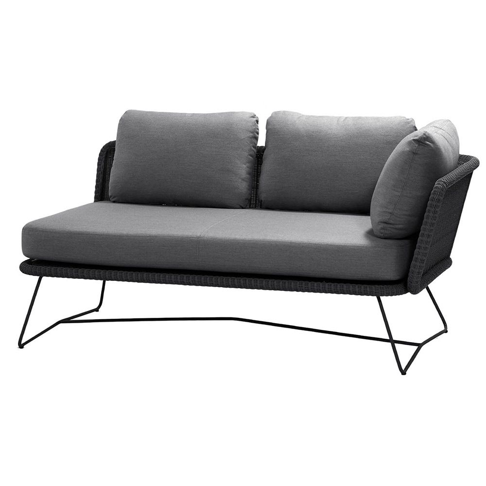 Horizon 2-personers sofa, venstre modul, inkl. grå