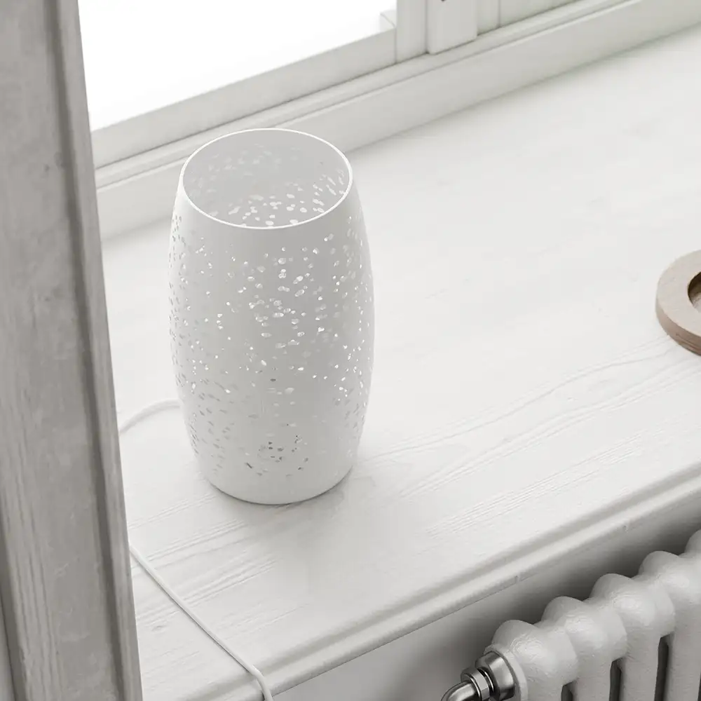 Colby Bordlampe Hvid