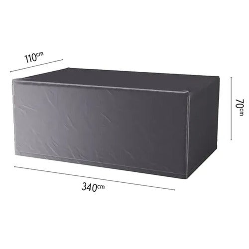 Møbelovertræk til bord 110x340 cm