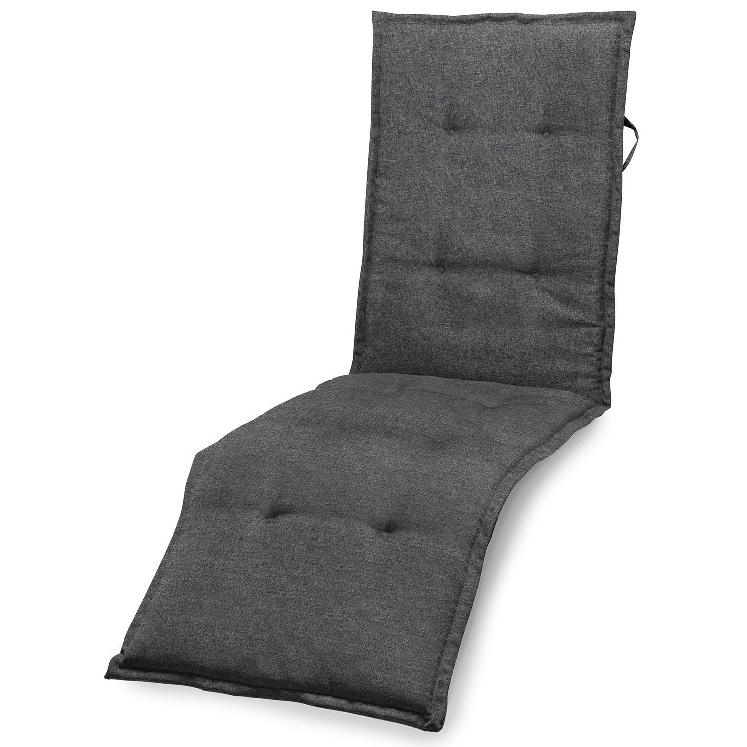 Pude til solseng Sort polyester