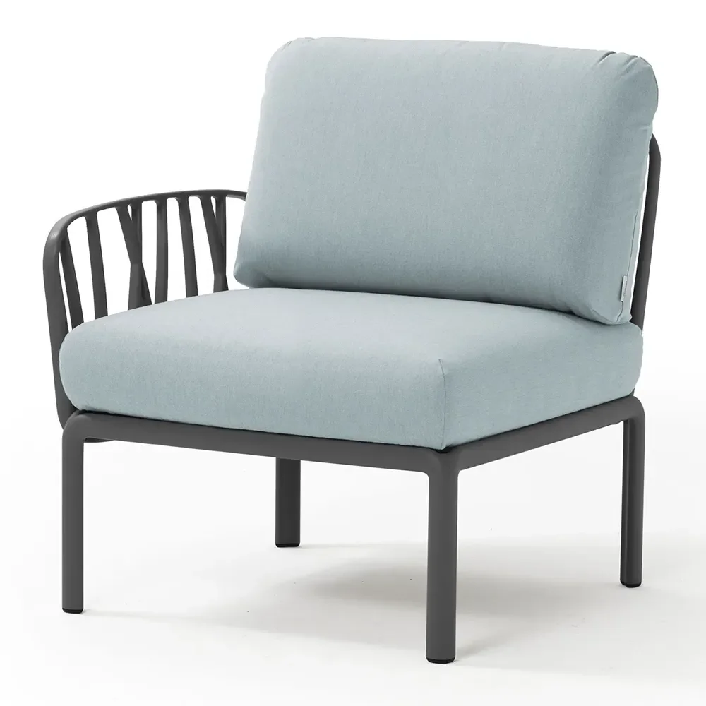 Nardi, Komodo sidste del Anthracite - Ghiaccio Sunbrella