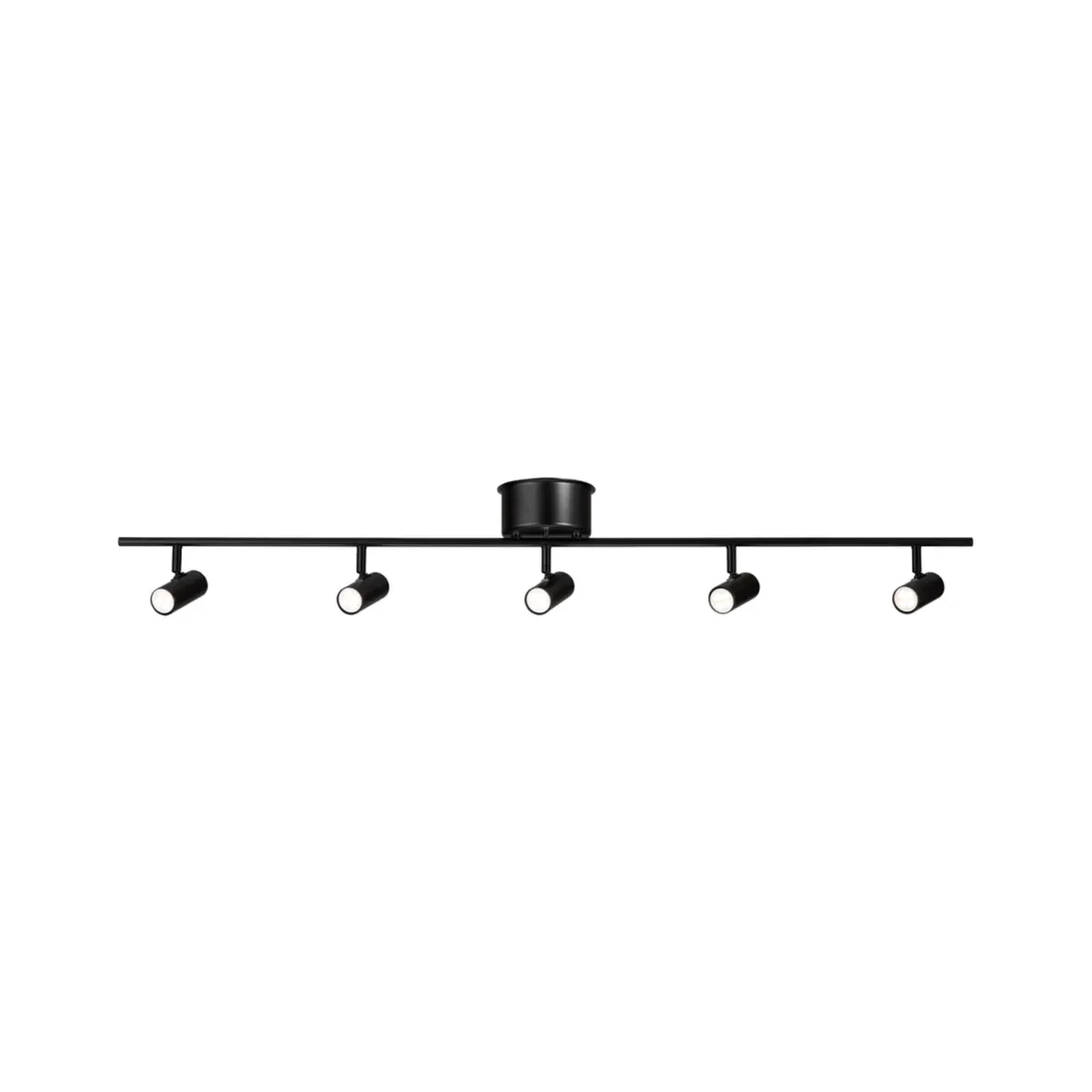 Cato spotlightskinne 5 metal mat sort