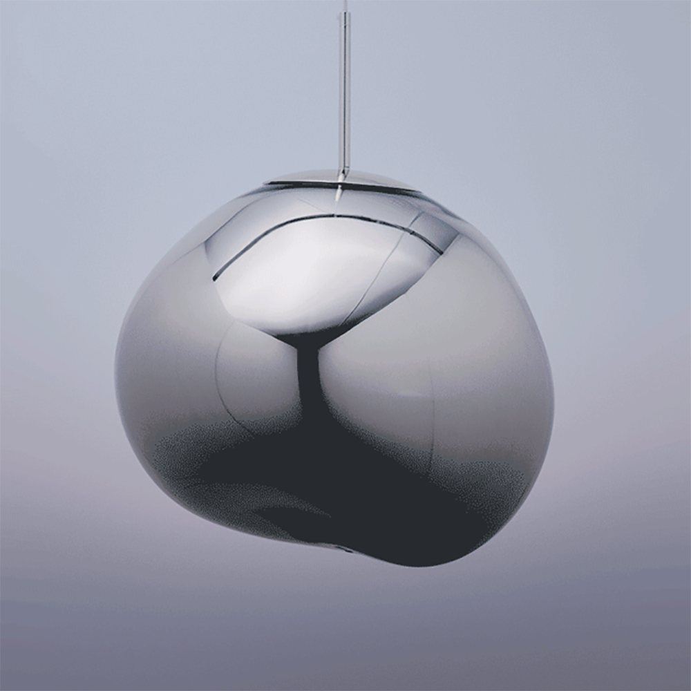 Melt Pendant Silver LED