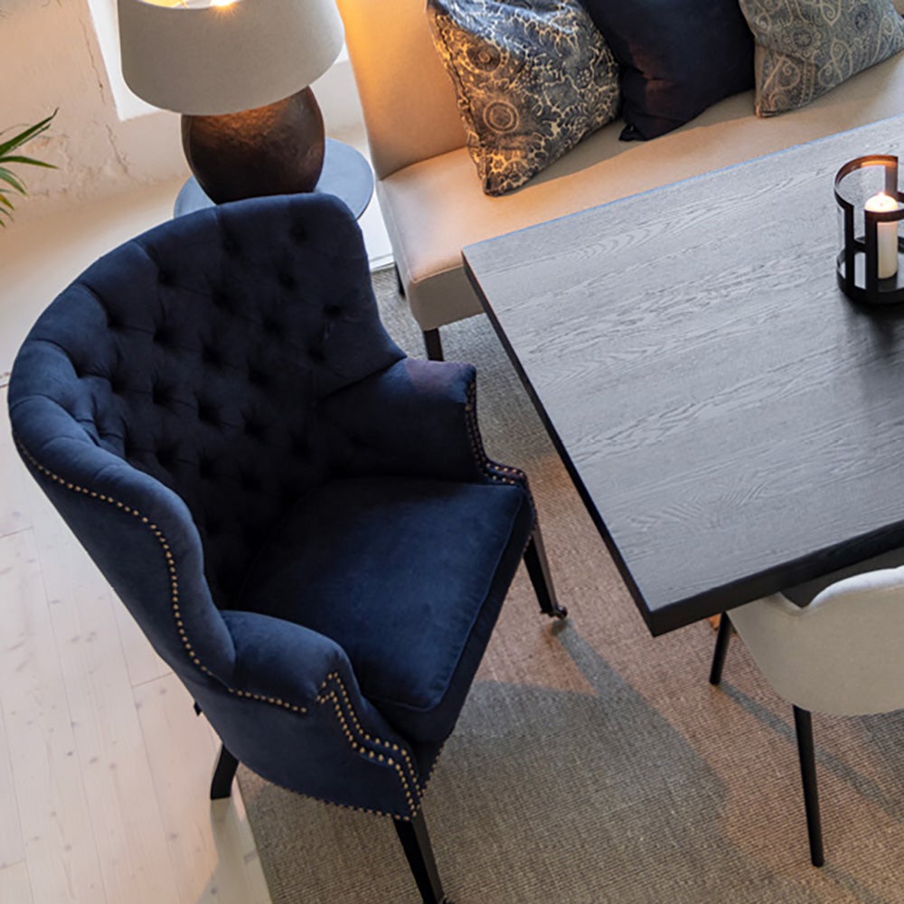 Churchtown Lænestol - Simpelthen dyb blå