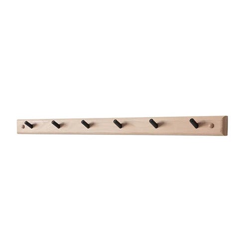 Cora Knagerække 80 cm Hvidolieret eg