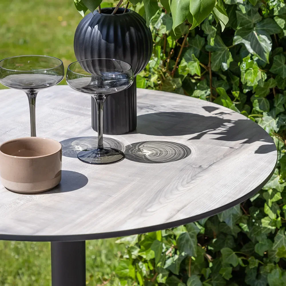 Milano Barbord Ø70 cm sort