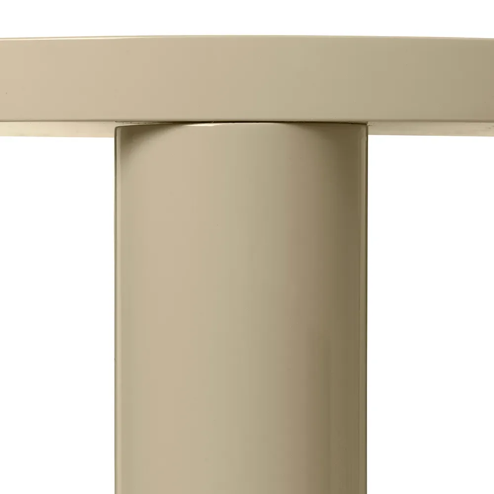 Post Sofabord Ø65 cm - Cashmere