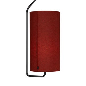 Pensile pendel D338 sort struktur, ekskl. tekstilskærm