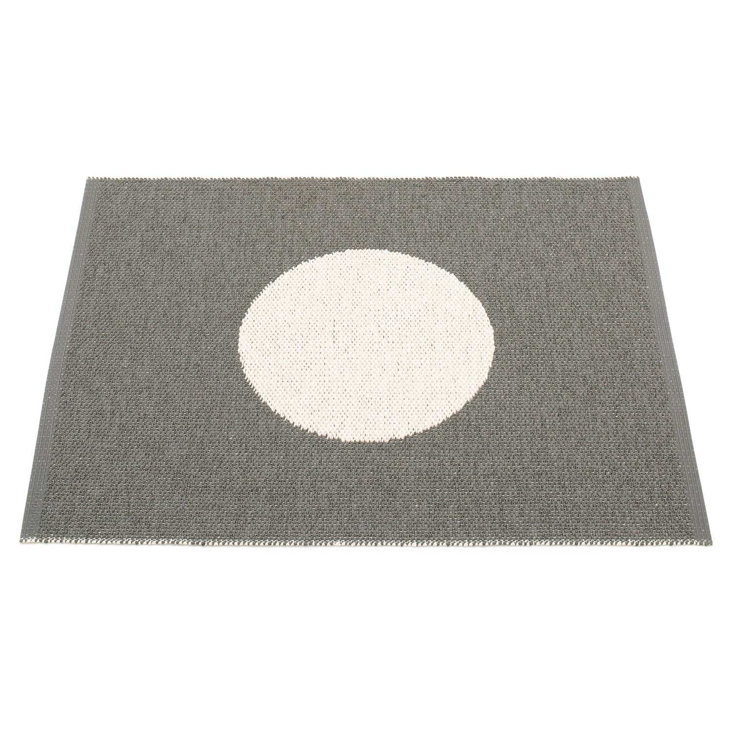 Pappelina, Vera tæppe 70x90 cm small one charcoal / vanilla