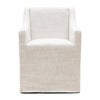 Firenze spisestol rich tweed antique white