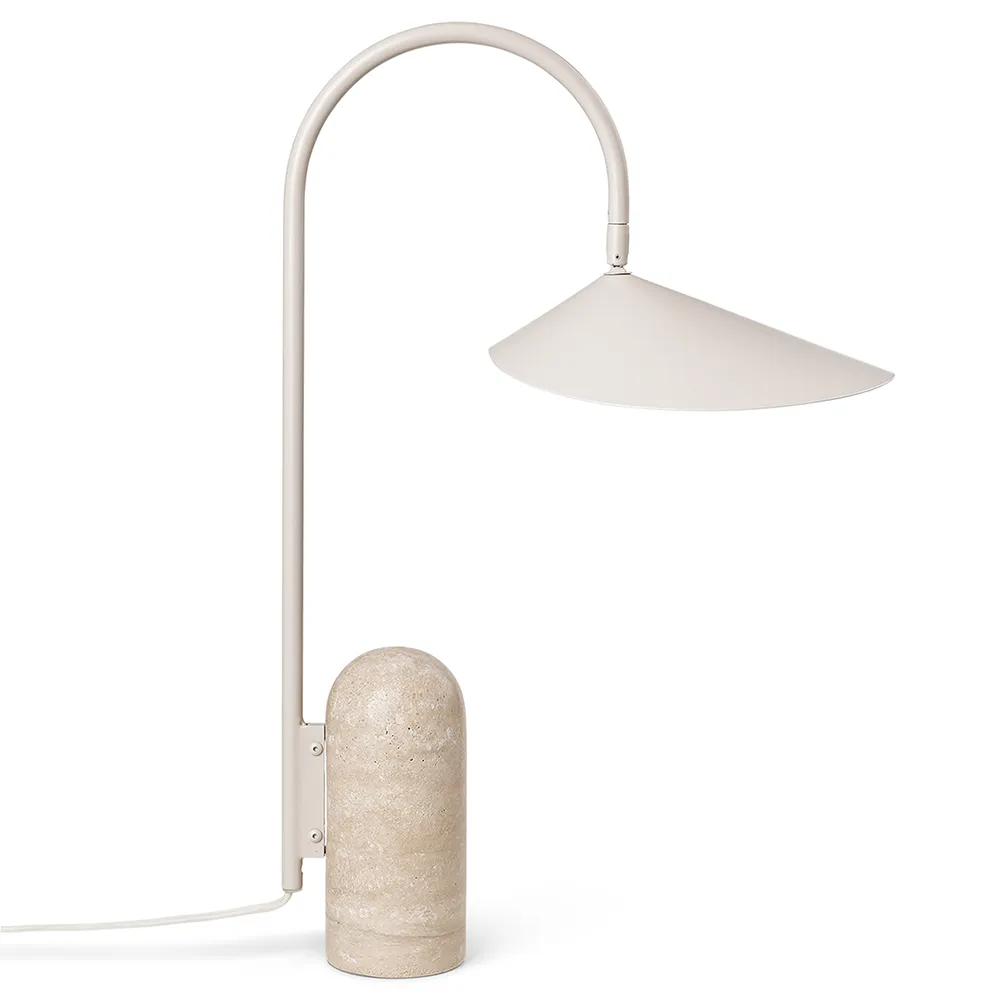 Ferm Living, Arum Bordlampe Cashmere