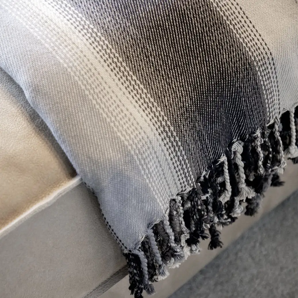 Plaid Adonis 130x180 cm Stripe Brown Artwood