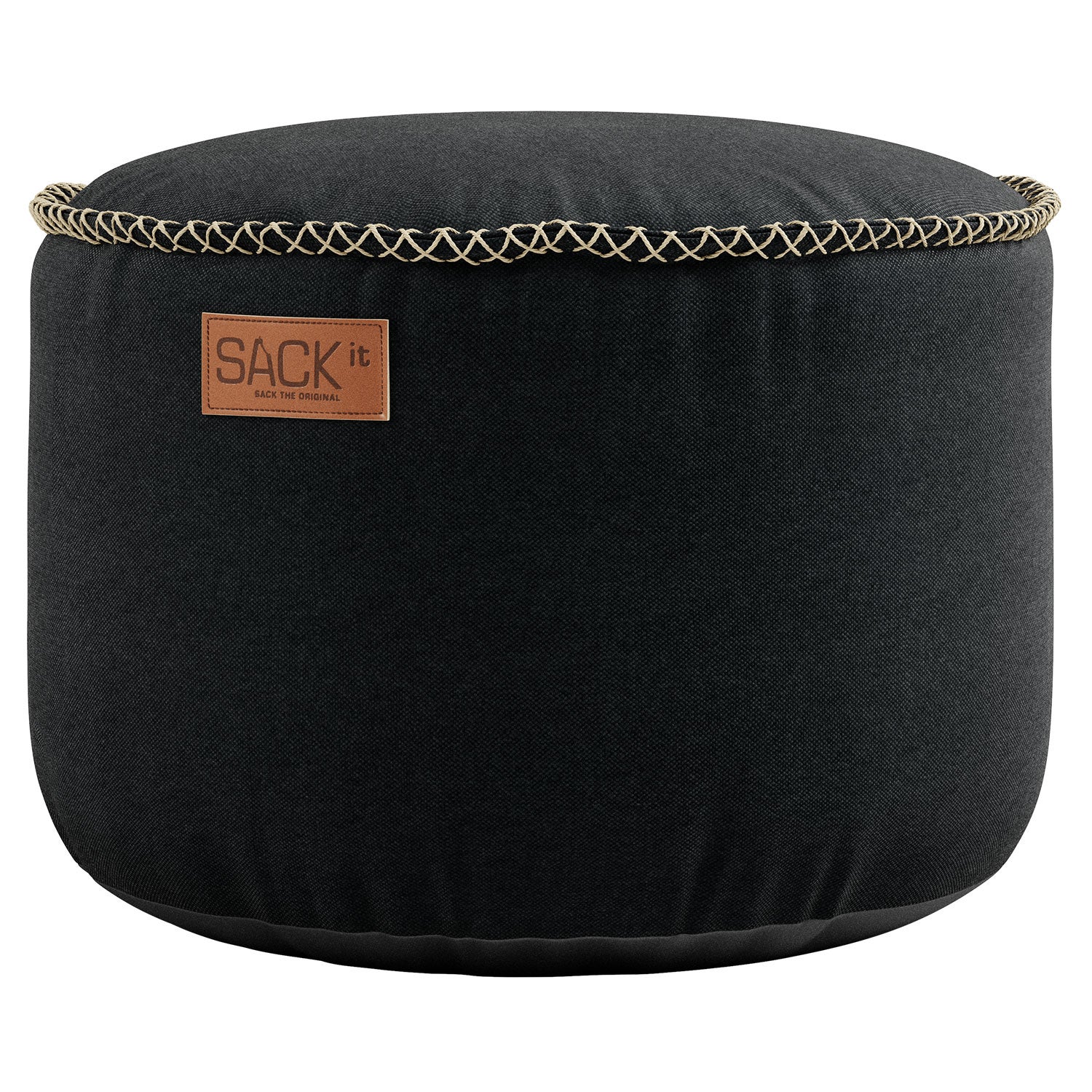 Sackit, Canvas puff sort billede