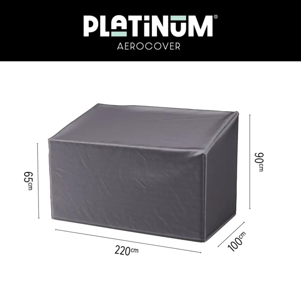 Platinum Aerocover, Betræk til loungebænk HB 220x100xH65/90 Aerocover Antracit