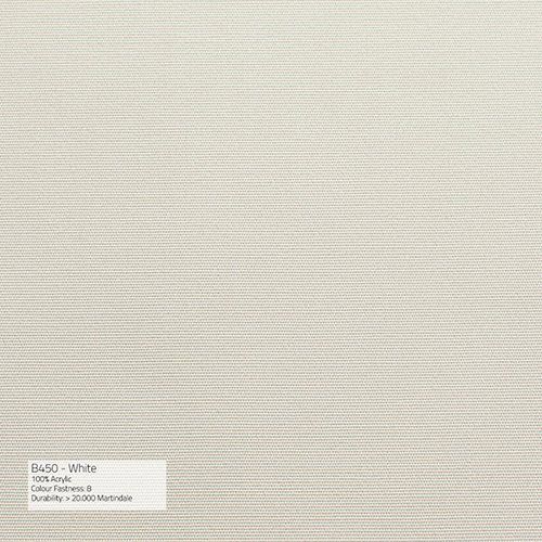 Pude 55x40 cm B450 Tempotest White