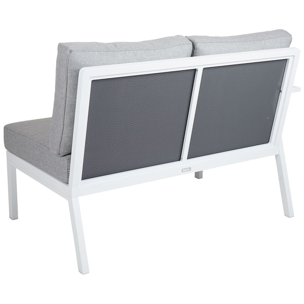 Samvaro Endesektion Venstre+Højre Hvid/Grå Brafab