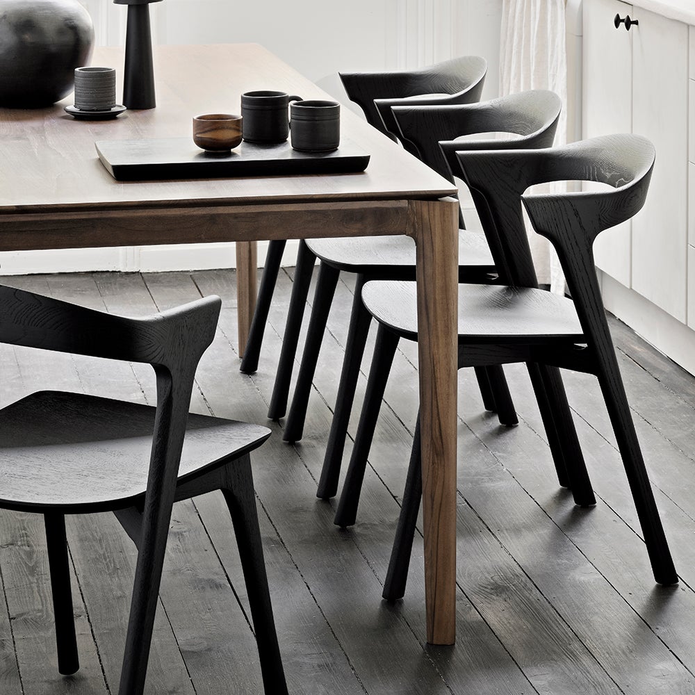 Bok Spisebordsstol sort eg