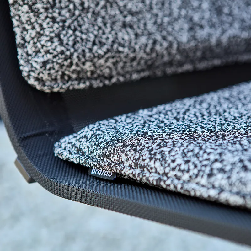 Soro lænestol Sort / Teddy ant