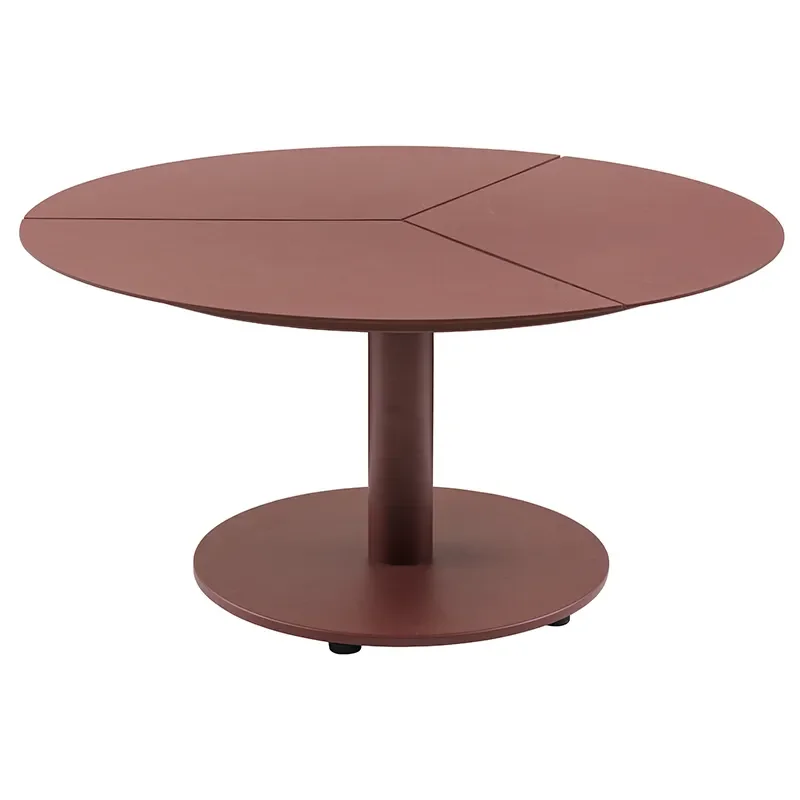 Peace loungebord ZinRed H46cm - Havebord > Runde haveborde - Brafab - Enggården Havemøbler
