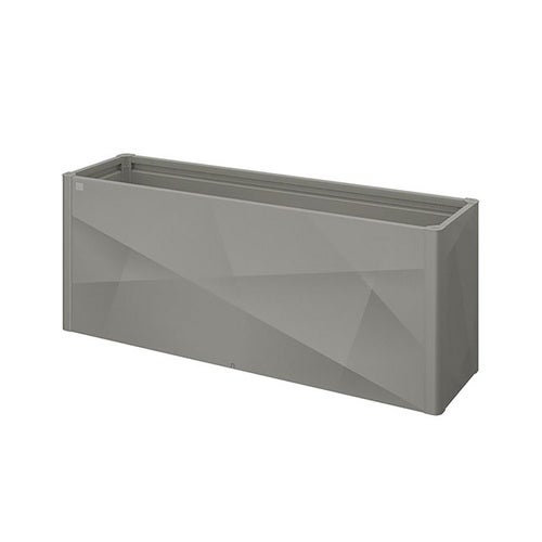 Dyrkningsbed 2 x 0,5 X-Design metallic quartz grå