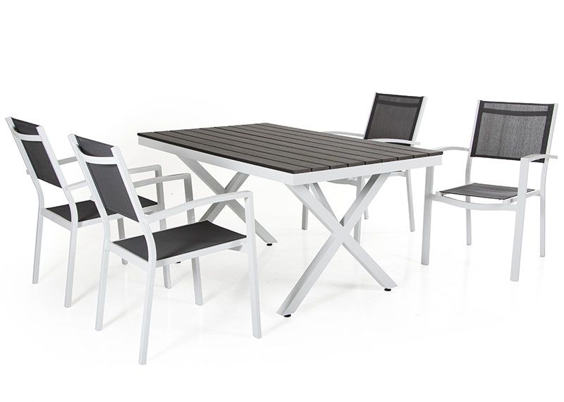 Leone Karmstol Valkoinen/Harmaa