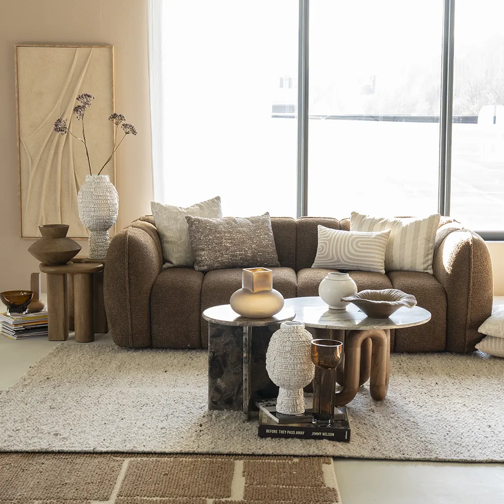 Sofa Cubetto (2,5-personers) Brown