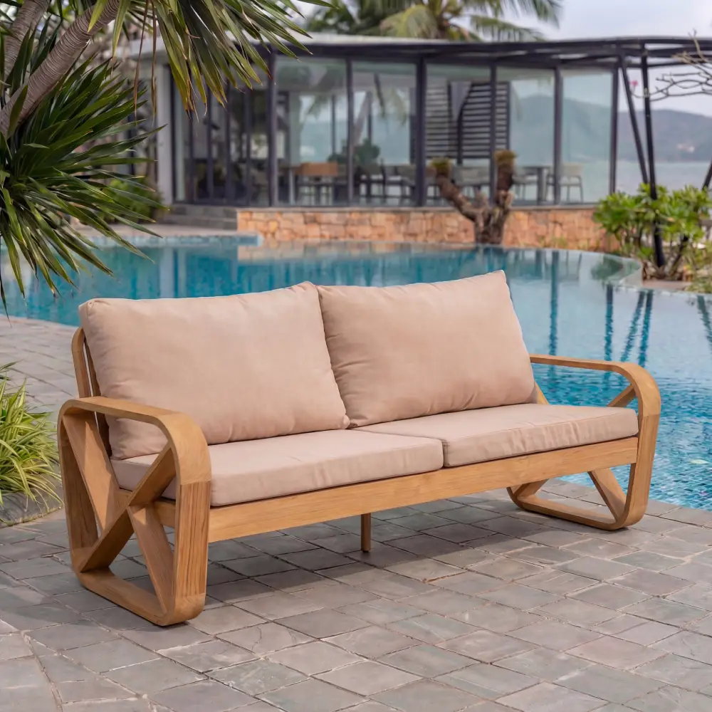 Bålamöllan 3-sæder loungesofa inkl. hynder beige