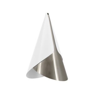 Cornet Lampeskærm White/Steel
