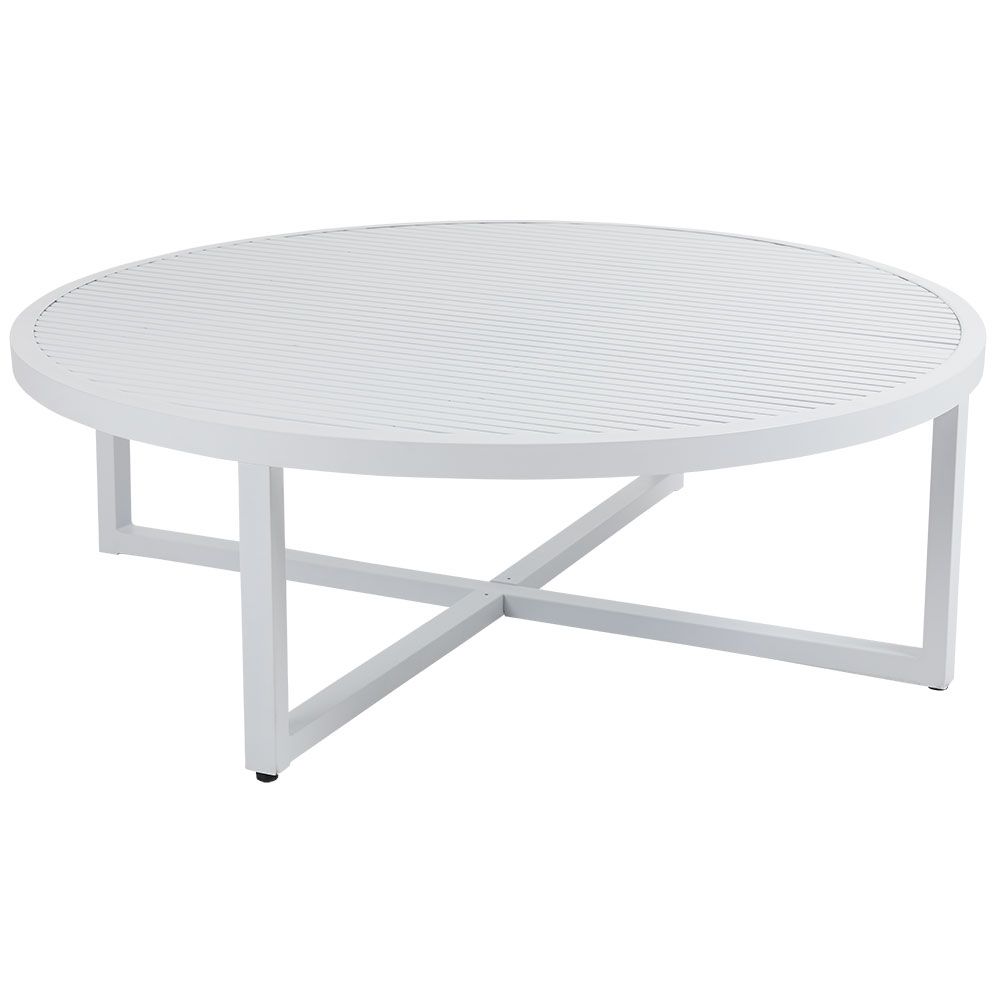 Vevi Loungebord 100 cm Hvid Brafab