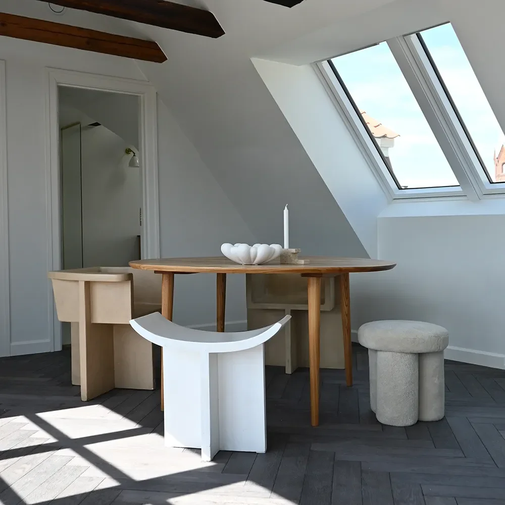 Brutus Spisestol - Sand