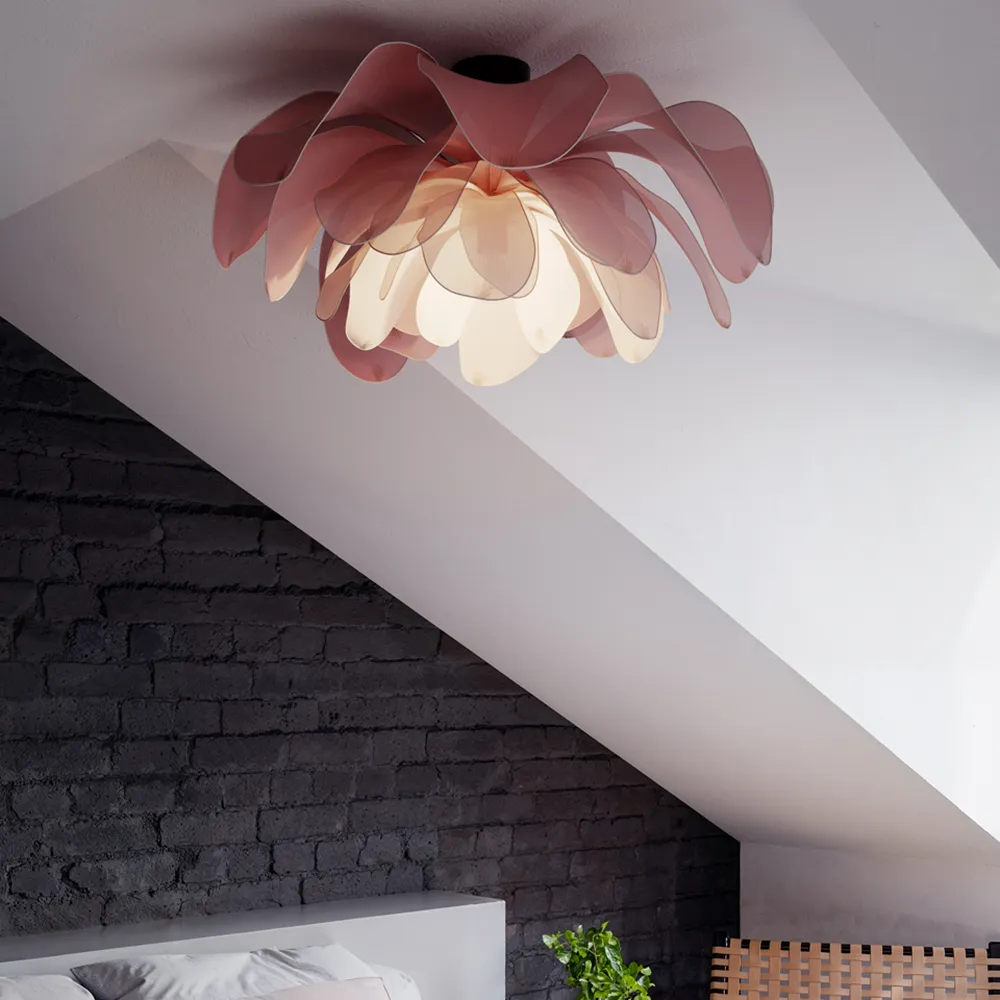 Lou Lou plafond Ø80cm pink