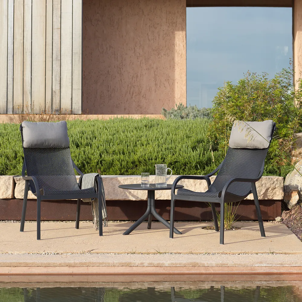 Hynde Net Lounge Grey Sunbrel