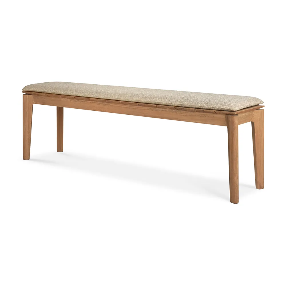 Ethnicraft Bok Bænk Teak/Natural 162×35 cm