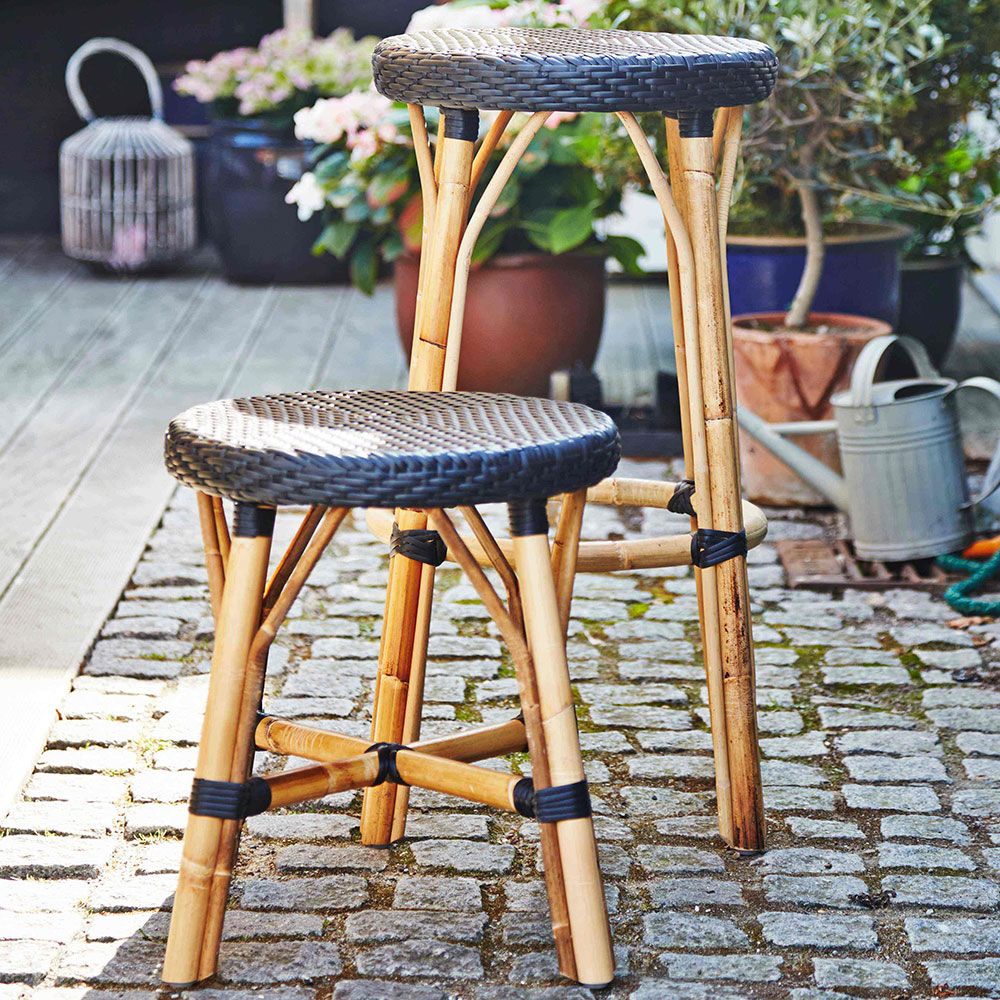 Simone barstol lav sort