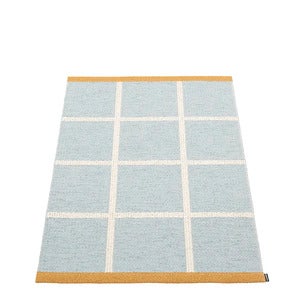 Vævet Tæppe Criss Pop Blue Fog