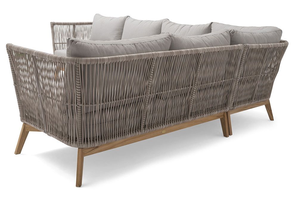Himmelsnäs Hjørnesofa Teak/Beige