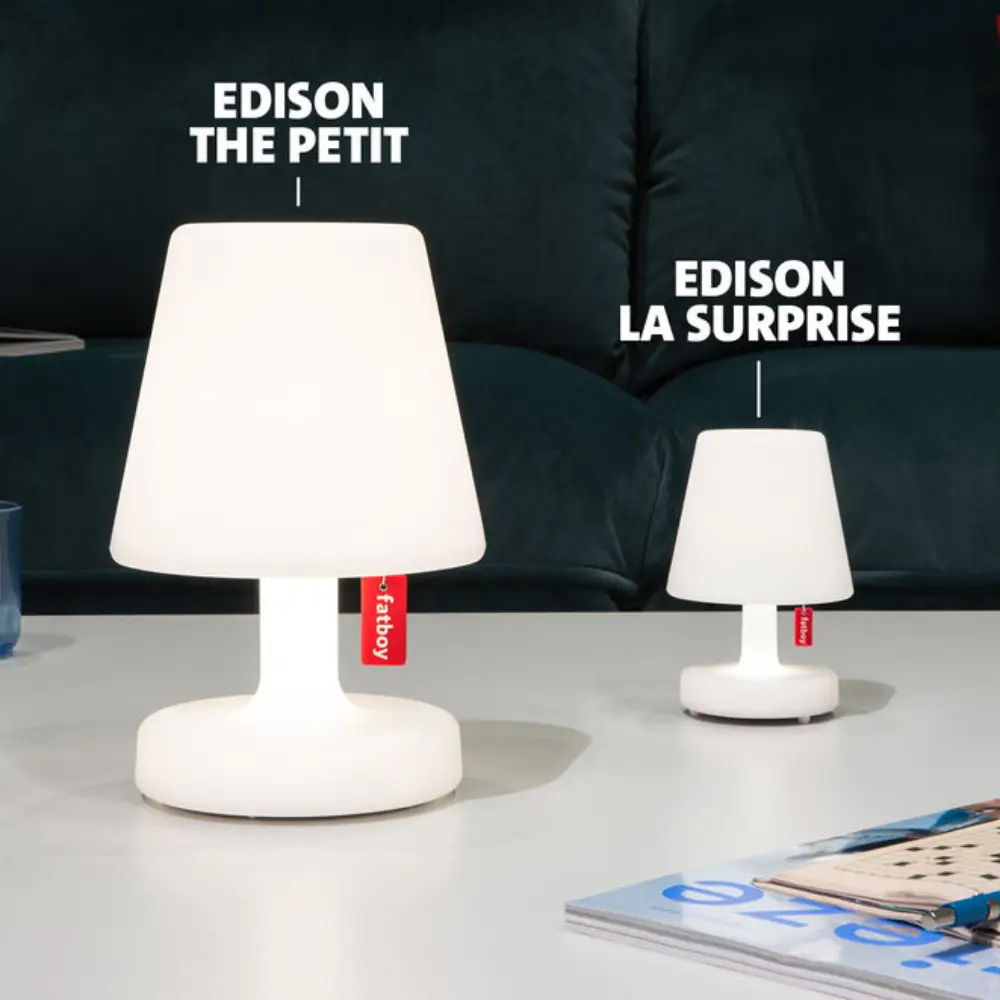 Edison La Surprise genopladelig lampe