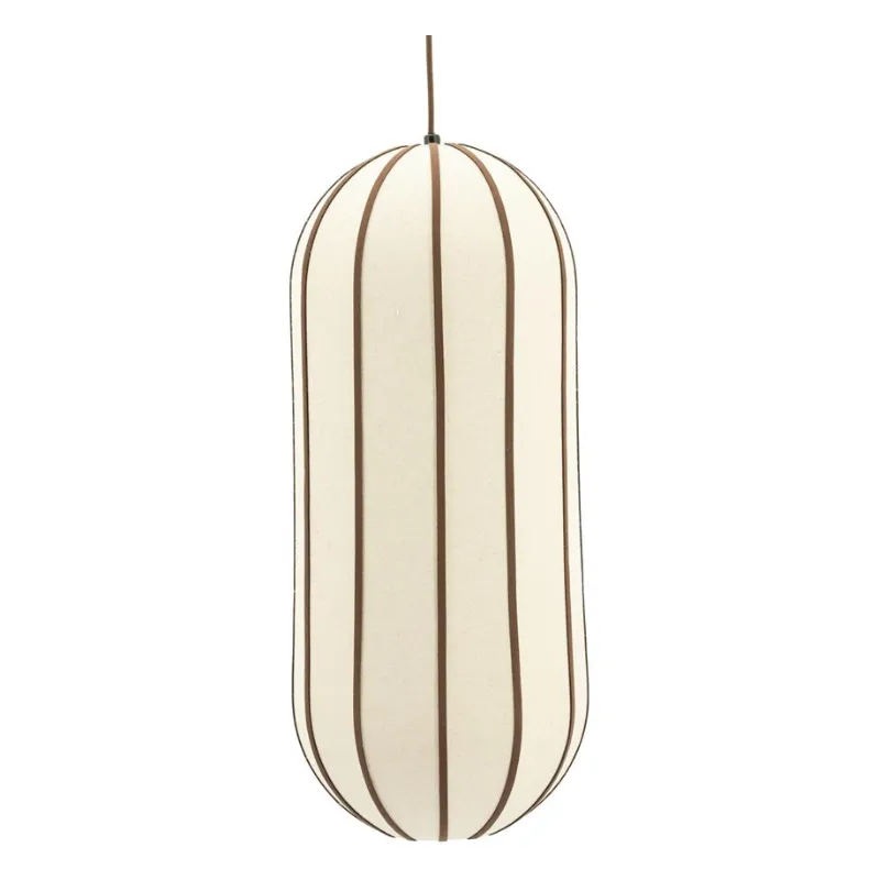 lamp Cocoon 1 pendel 27,5x27,5x66 cm natur