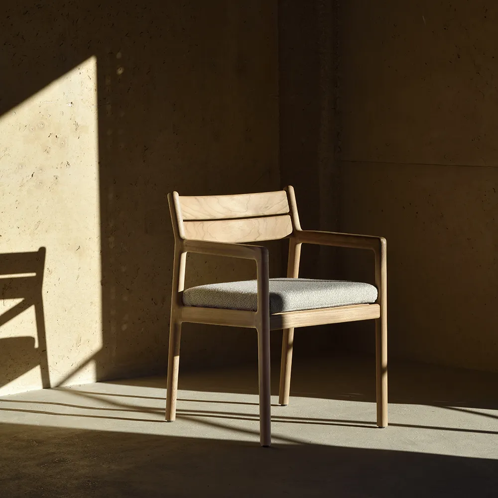 Jack Spisebordsstol Teak/Natural