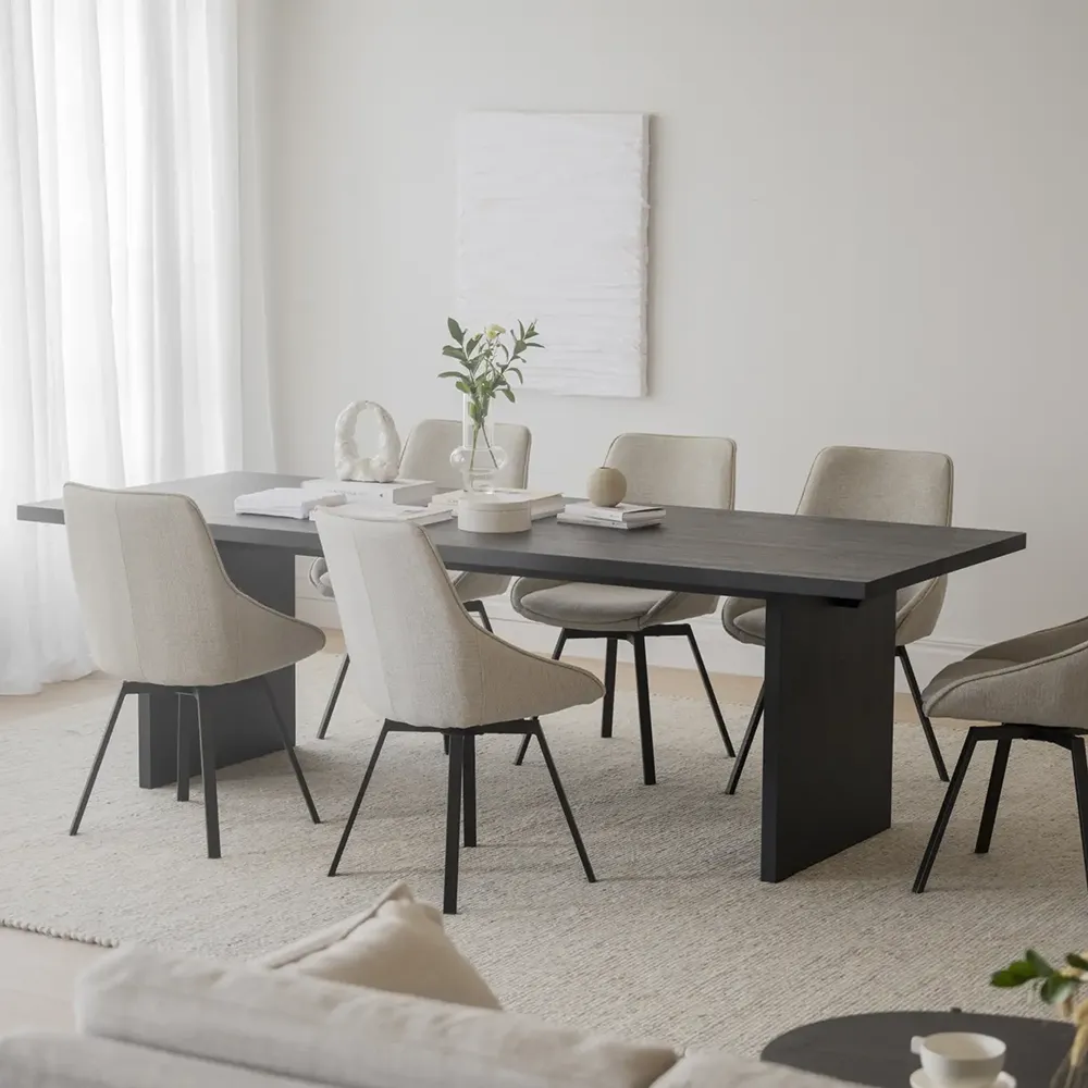 Emmett Spisebord 240 Brun eg