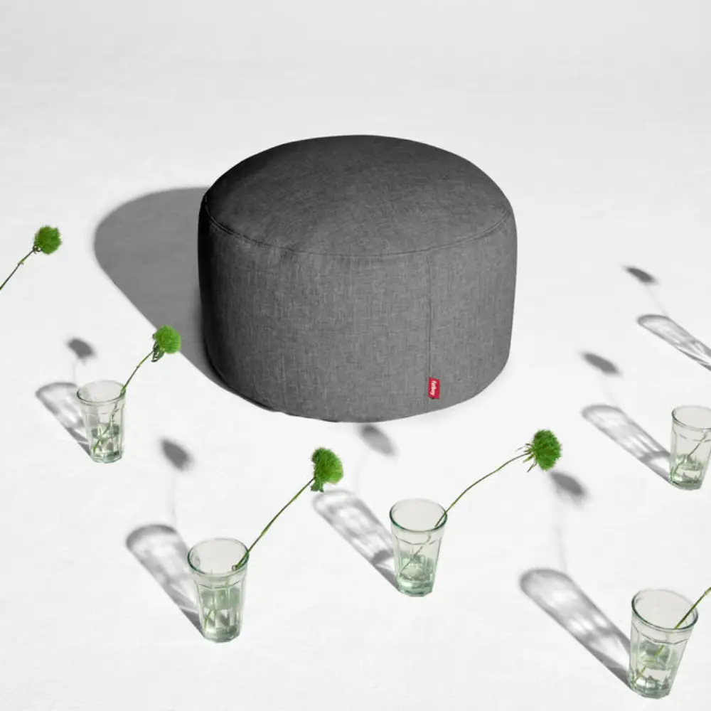 point large outdoor puf rock grey