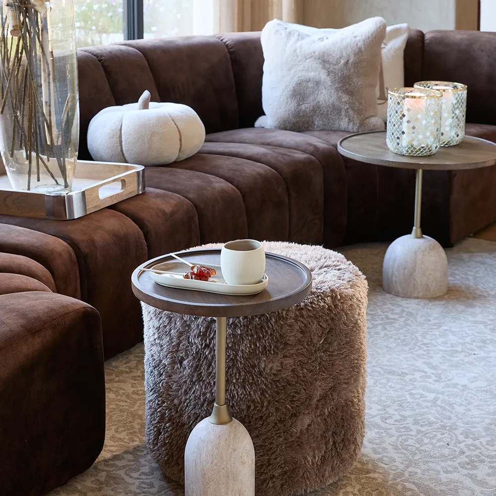 Fotpall Bowery Raccoon Taupe