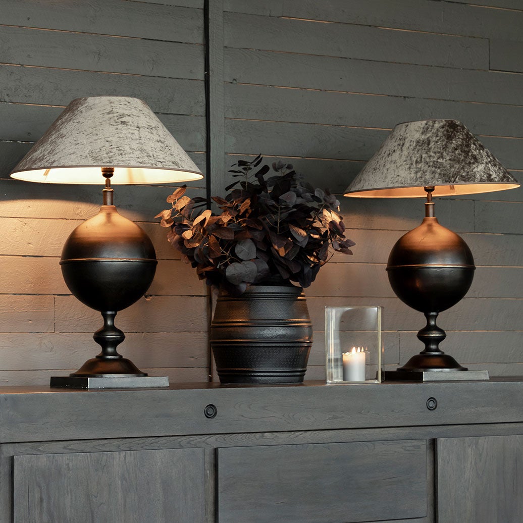 Pimonte Bordlampe Antique Bronze Artwood