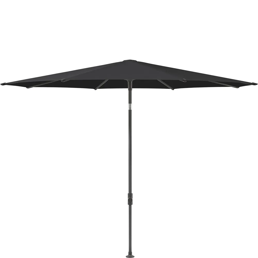 Glatz Smart parasol 300 cm anthracite Kat.4 408 Black