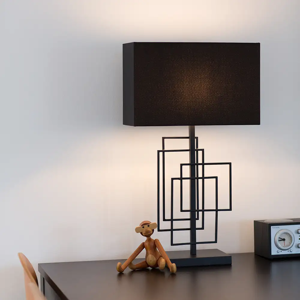 Paragon Bordlampe 52 cm Sort