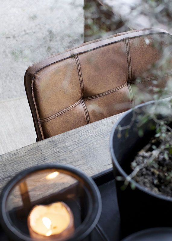 Carlos Spisebordsstol Light Brown Artwood