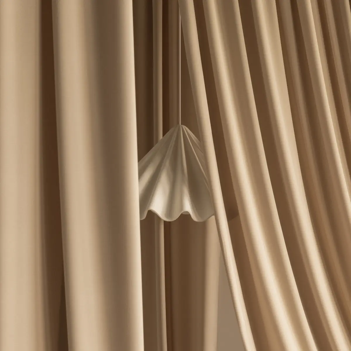 Dancing Loftlampe Offwhite Ø65 cm