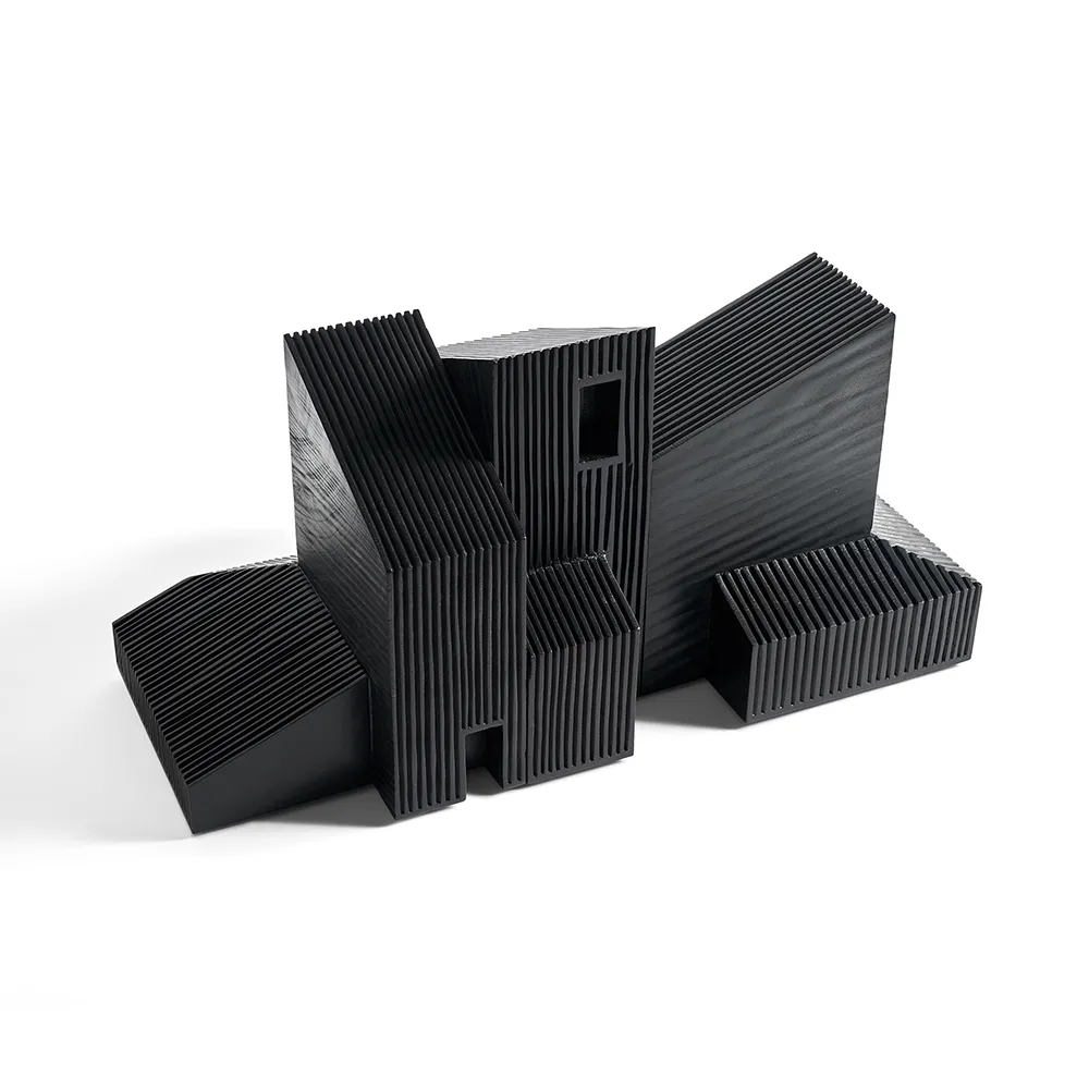 Modern Farmhouse dekoration sort lakeret mahogni