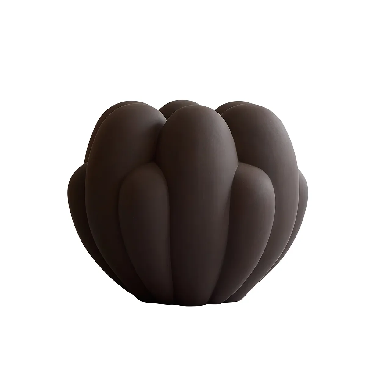 101 Copenhagen, Håndlavet vase Bloom Big Chocolate Brown H44 cm