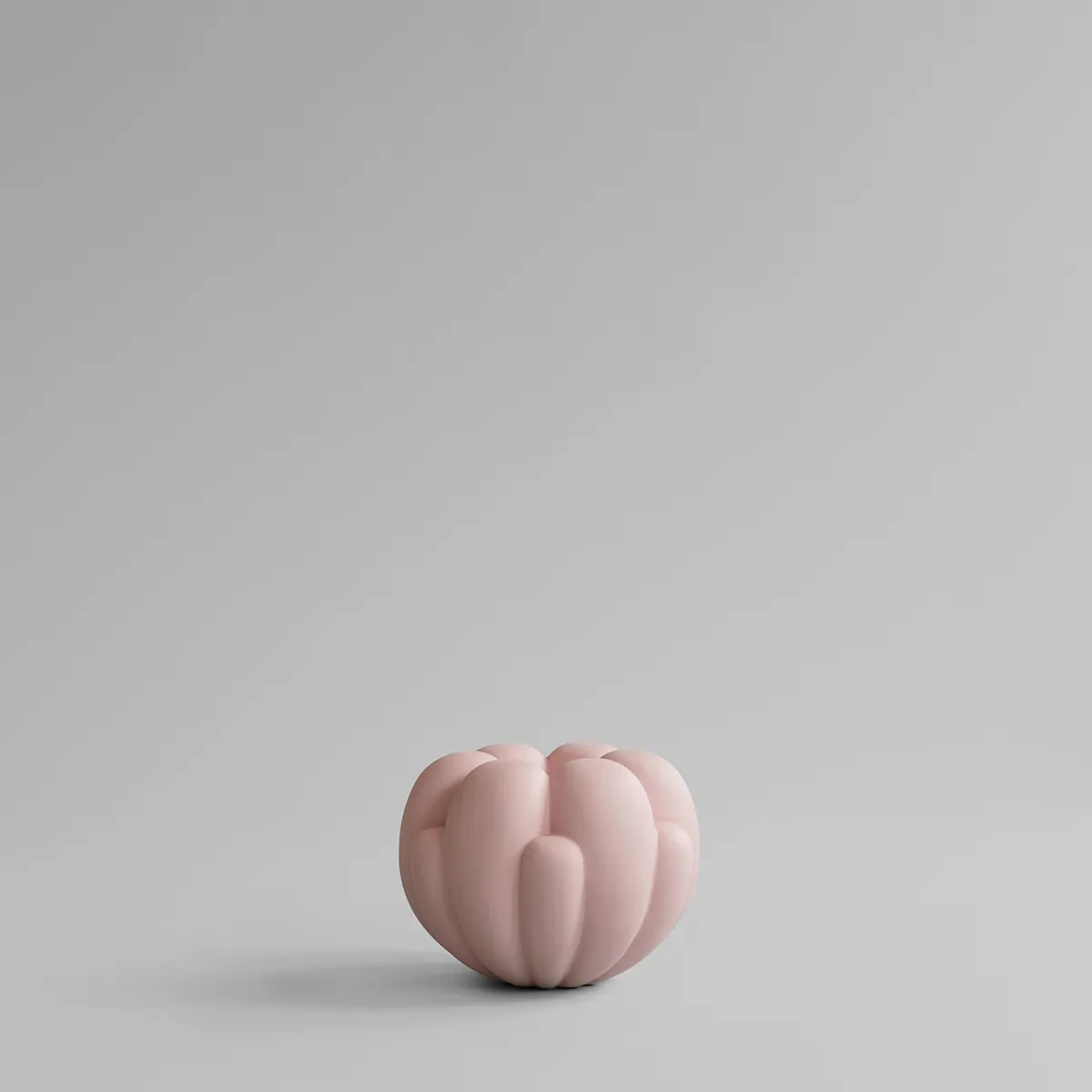 Håndlavet vase Bloom Petit Rose H18 cm